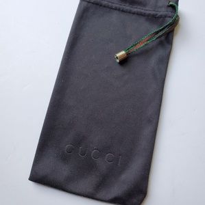 Gucci Sunglasses Glasses Dust Bag Black Red Green
